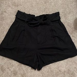 MADEWELL TIE FRONT SHORTS